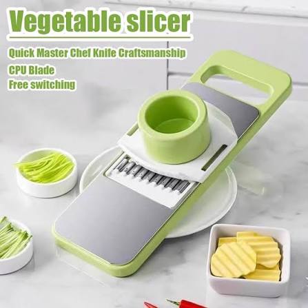 Multifunctional Vegetable Slicer Cutter (5 In 1)